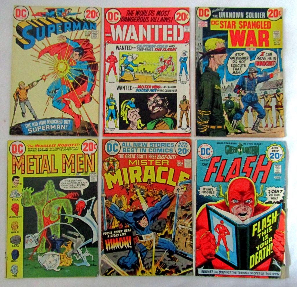 (6) BRONZE AGE DC COMICS '72-'74 (1 of 8)