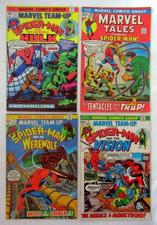 (4) MARVEL SPIDER-MAN BRONZE AGE COMICS (1 of 6)