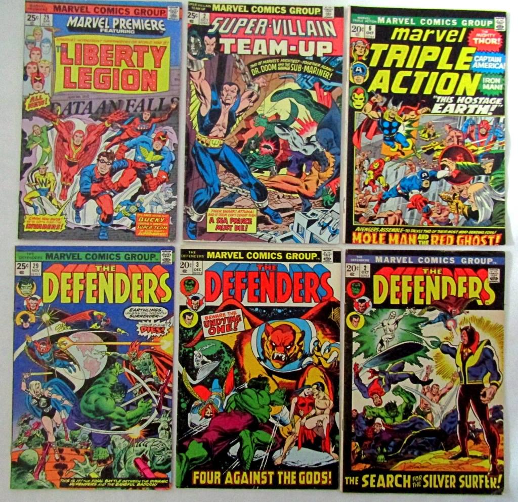 (6) MARVEL BRONZE AGE COMIC BOOKS (1 of 8)