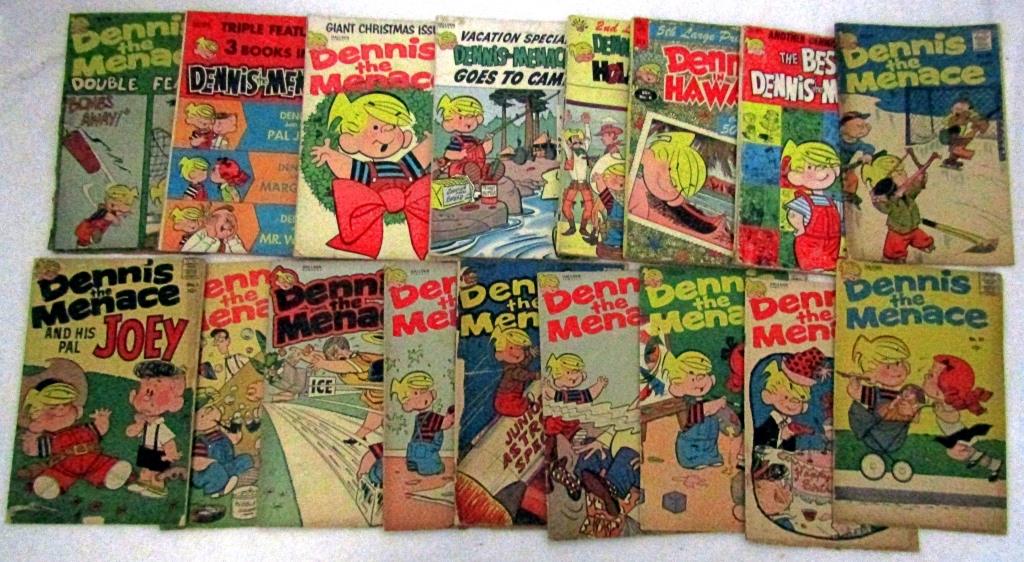 1961-1965 DENNIS THE MENACE w/#1 ISSUE (1 of 3)