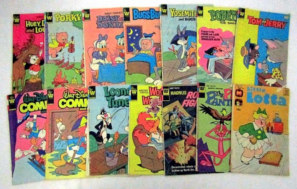 (14) WHITMAN COMIC LOT - GREAT MIX (1 of 2)