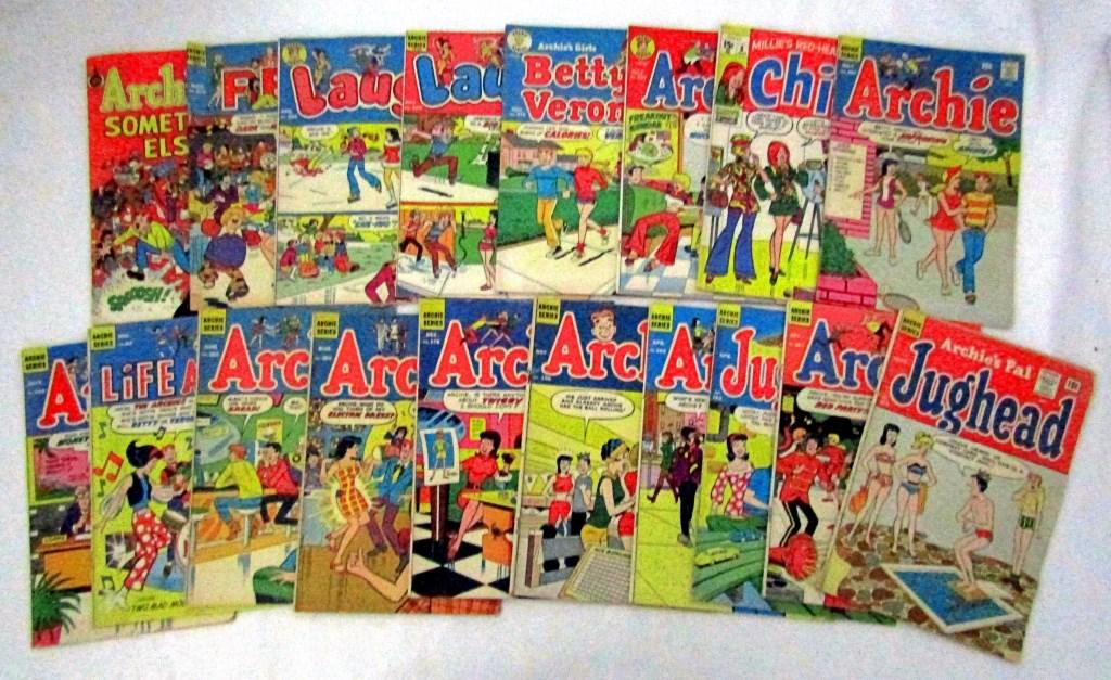 ARCHIES COMIC LOT (9) 12c ISSUES (3) 15c ISSUES (1 of 1)