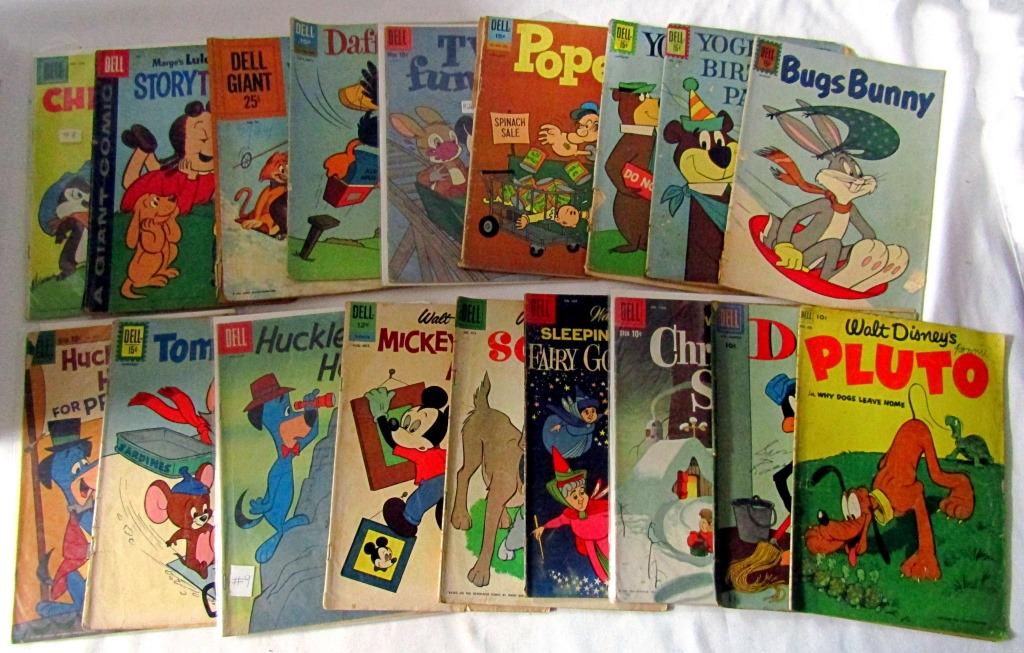 (15) EARLY DELL COMIC BOOKS - CLASSIC COMICS (1 of 2)