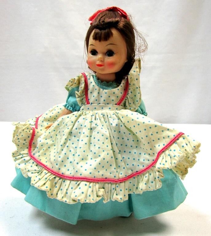 VTG 1960'S MADAME ALEXANDER "LITTLE LADY DOLL"; (1 of 7)
