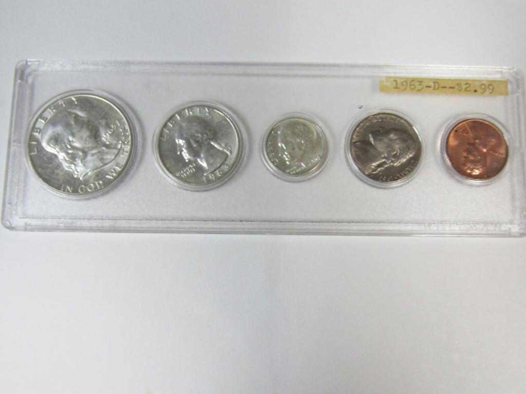 1963-D YEAR SET - BRILLIANT UNC (1 of 2)