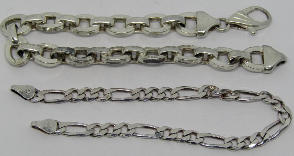 2-ITALY STERLING MEN'S BRACELETS (1)LINK STYLE (1 of 3)