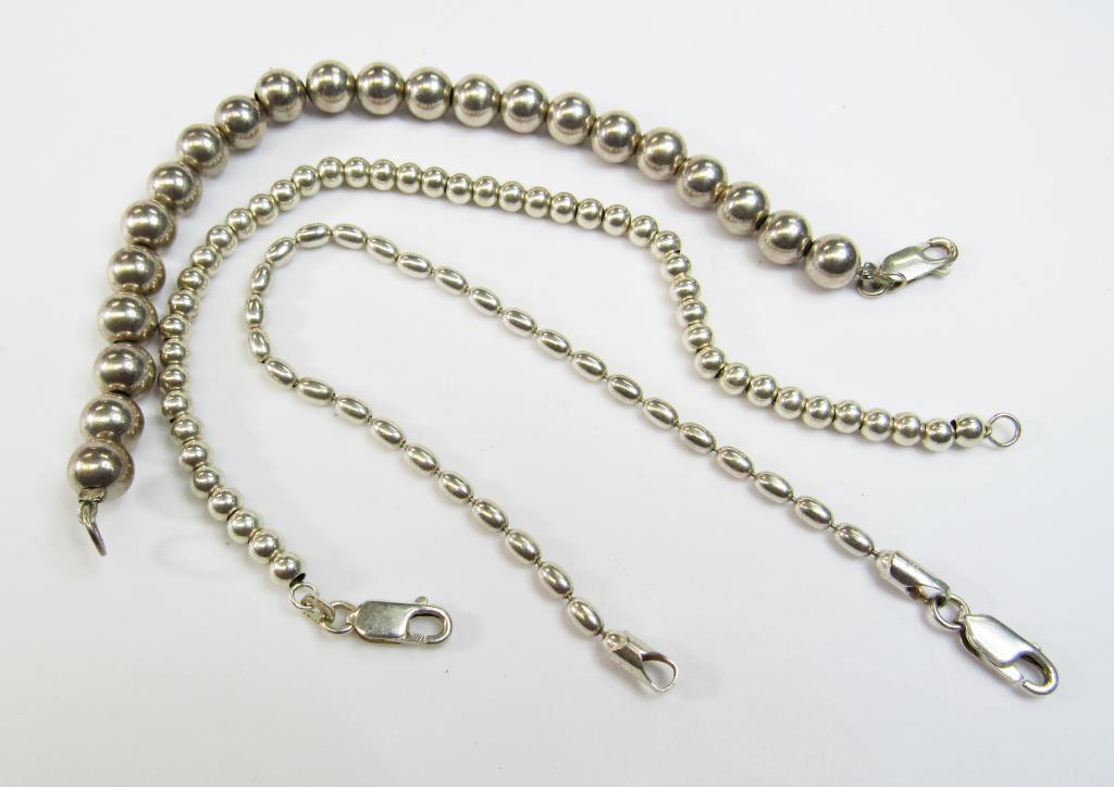 3- STERLING BEADED BRACELETS (1 of 1)