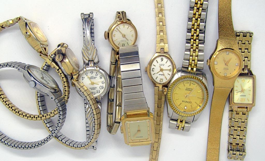 10 VINTAGE LADIES WRISTWATCHES (1 of 2)