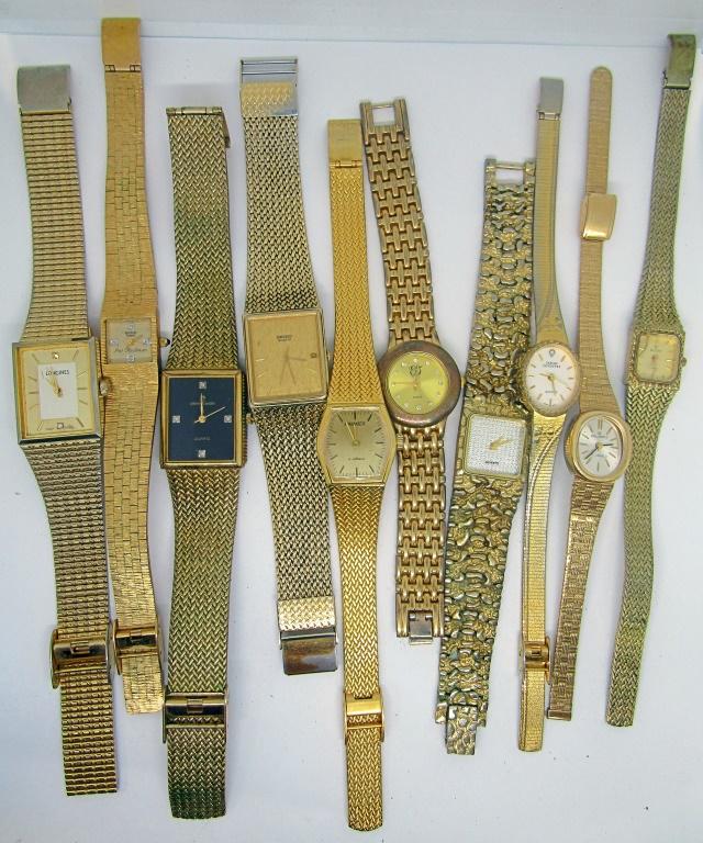 10 VINTAGE LADIES WRISTWATCHES (1 of 3)