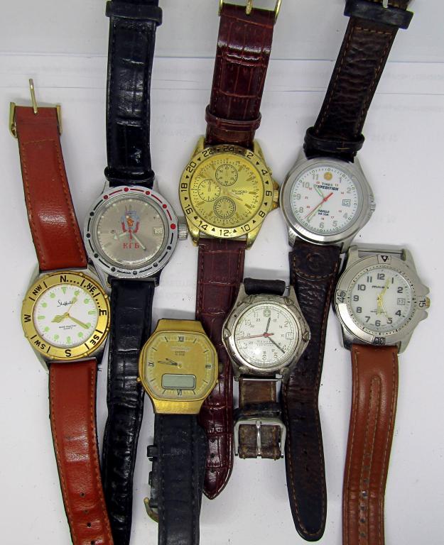 (7) MENS WATCHES; MILAGRO,SHEFFIELD,& MORE (1 of 2)