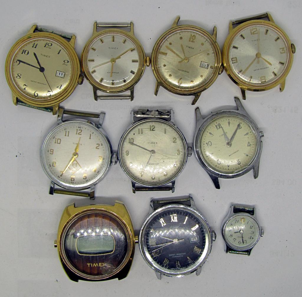 (10) TIMEX WATCH FACES!: UNTESTED