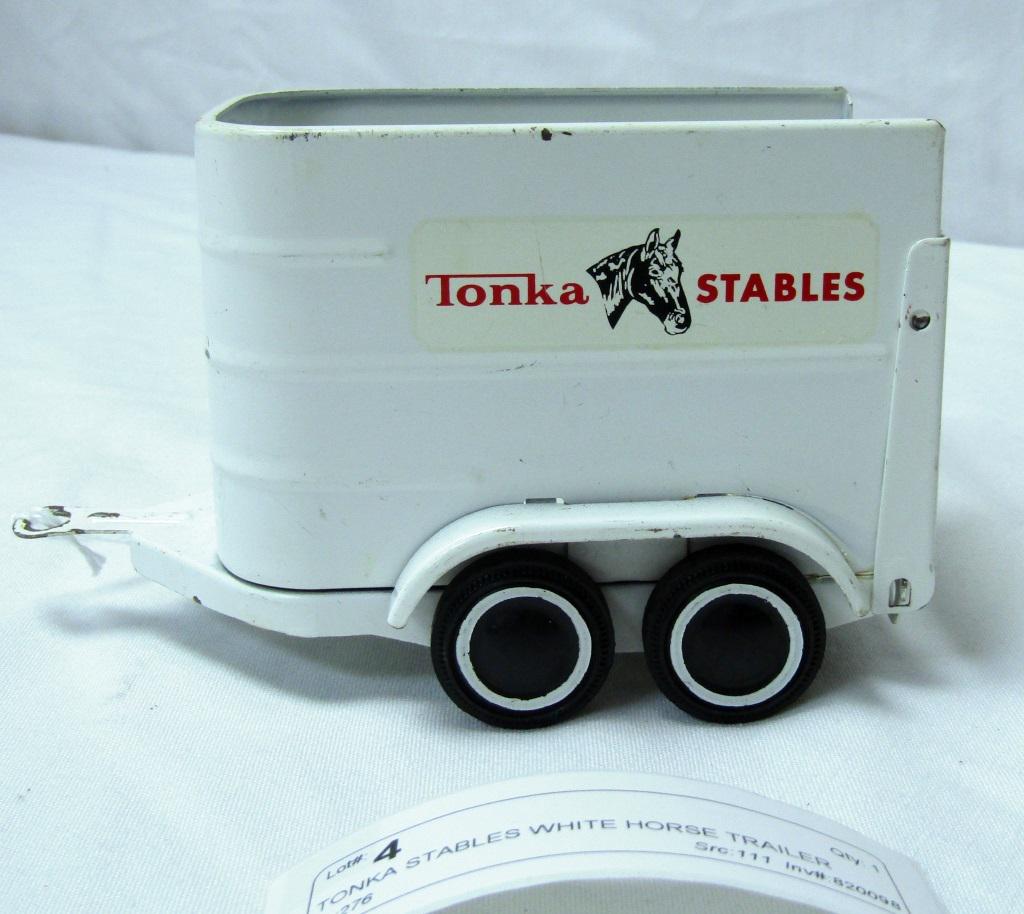 TONKA STABLES WHITE HORSE TRAILER (1 of 3)