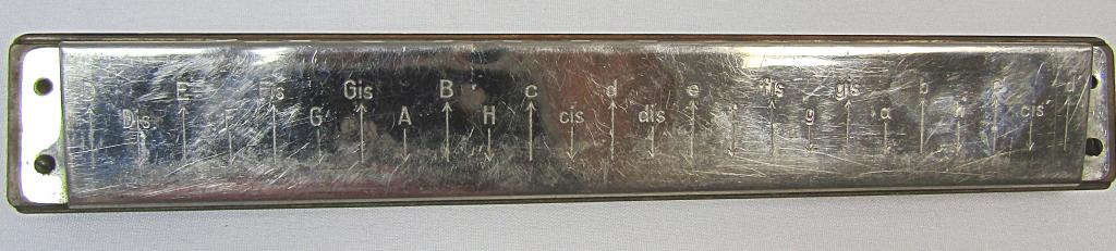 ANTIQUE M. HOHNER HARMONICA NO.7; (1 of 2)