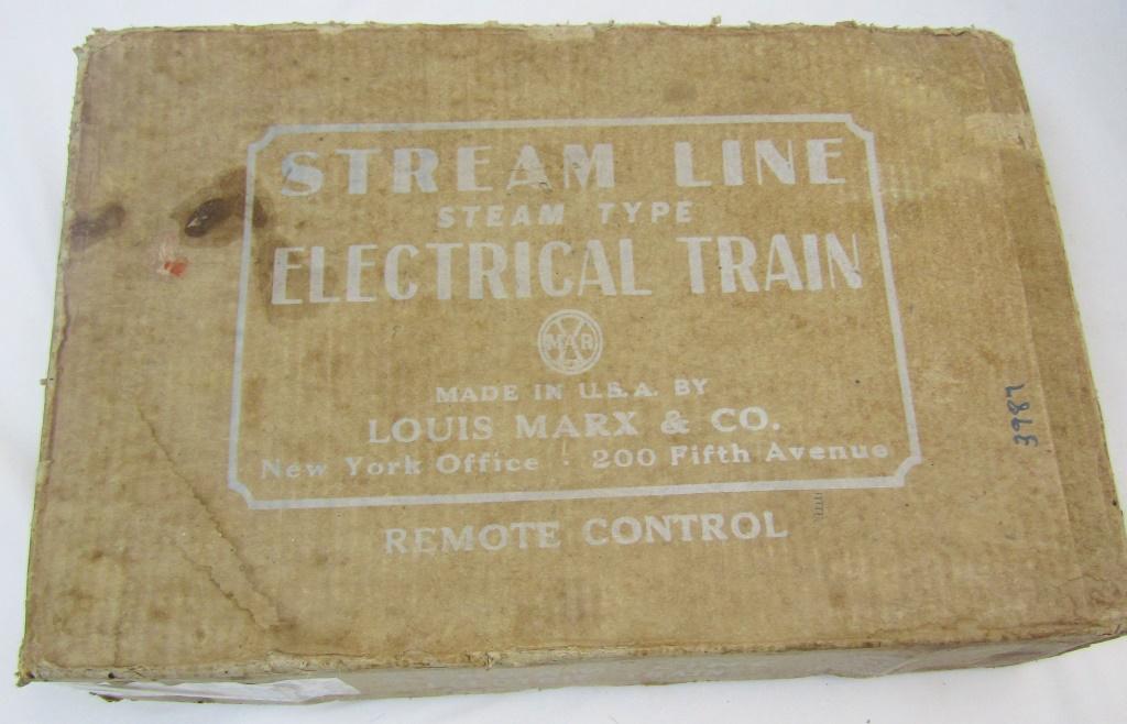 MARX TRAIN SET w/TRACKS / TRANSFROMER (1 of 3)