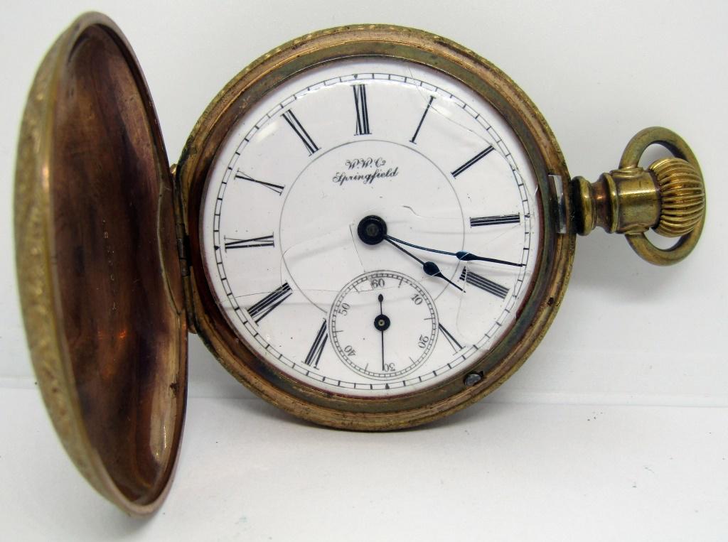 ILLINOIS WATCH CO. POCKET WATCH; GRADE: MILLER; (1 of 3)