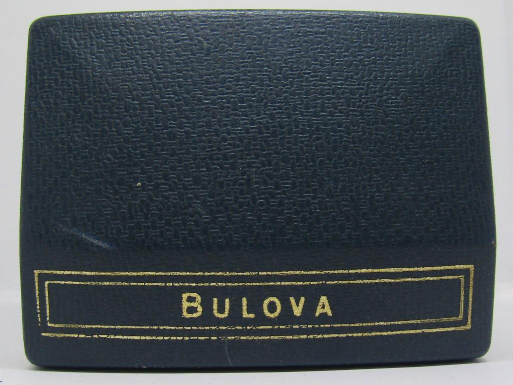 BULOVA Fifth Ave. Rolled Gold WATCH,VTG 1940s Box: UNTESTED, WITH BOX!