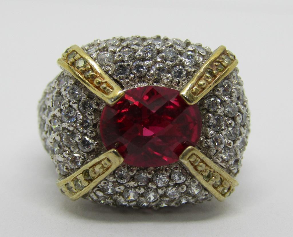 STERLING FASHION BLING WITH LOADED WITH CZ (1 of 4)