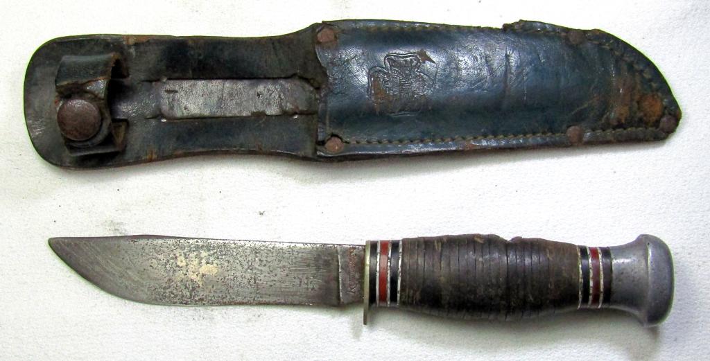 VTG REMINGTON UMC Fixed Blade RH251 KNIFE (1 of 3)