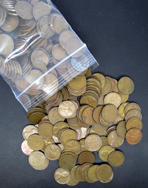 SAN FRANCISCO MINT WHEAT CENT LOT (1 of 1)