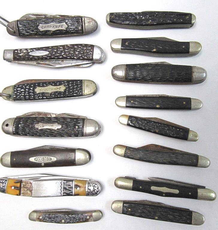 (15) VARIOUS POCKET KNIVES (1 of 5)