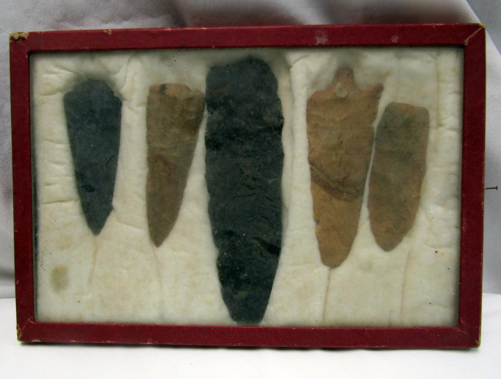 Native American Large Arrowheads/Spearhead (1 of 3)