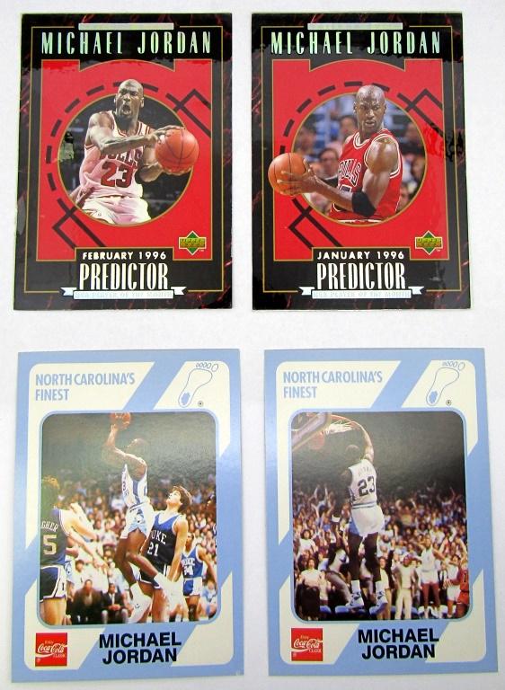 (2) MICHAEL JORDAN COCA COLA COLLEGIATE CARDS (1 of 2)
