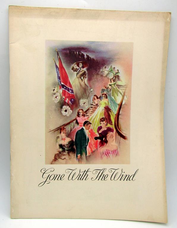 1939 GONE WITH THE WIND MOVIE PROGRAM; (1 of 4)