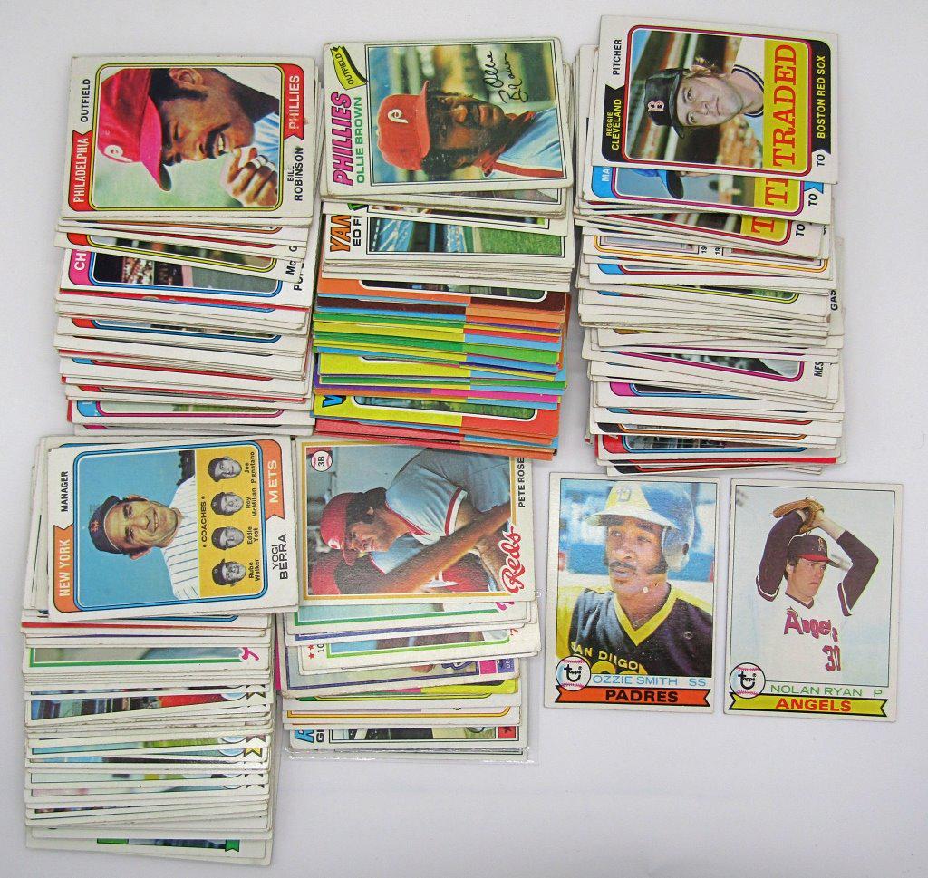 1974 thru 1979 BASEBALL CARD LOT w/STARS! (1 of 5)