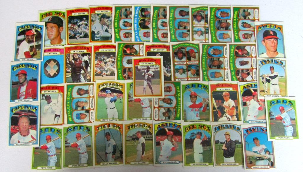 685-1972 TOPPS BASEBALL CARDS w/STARS! (1 of 5)