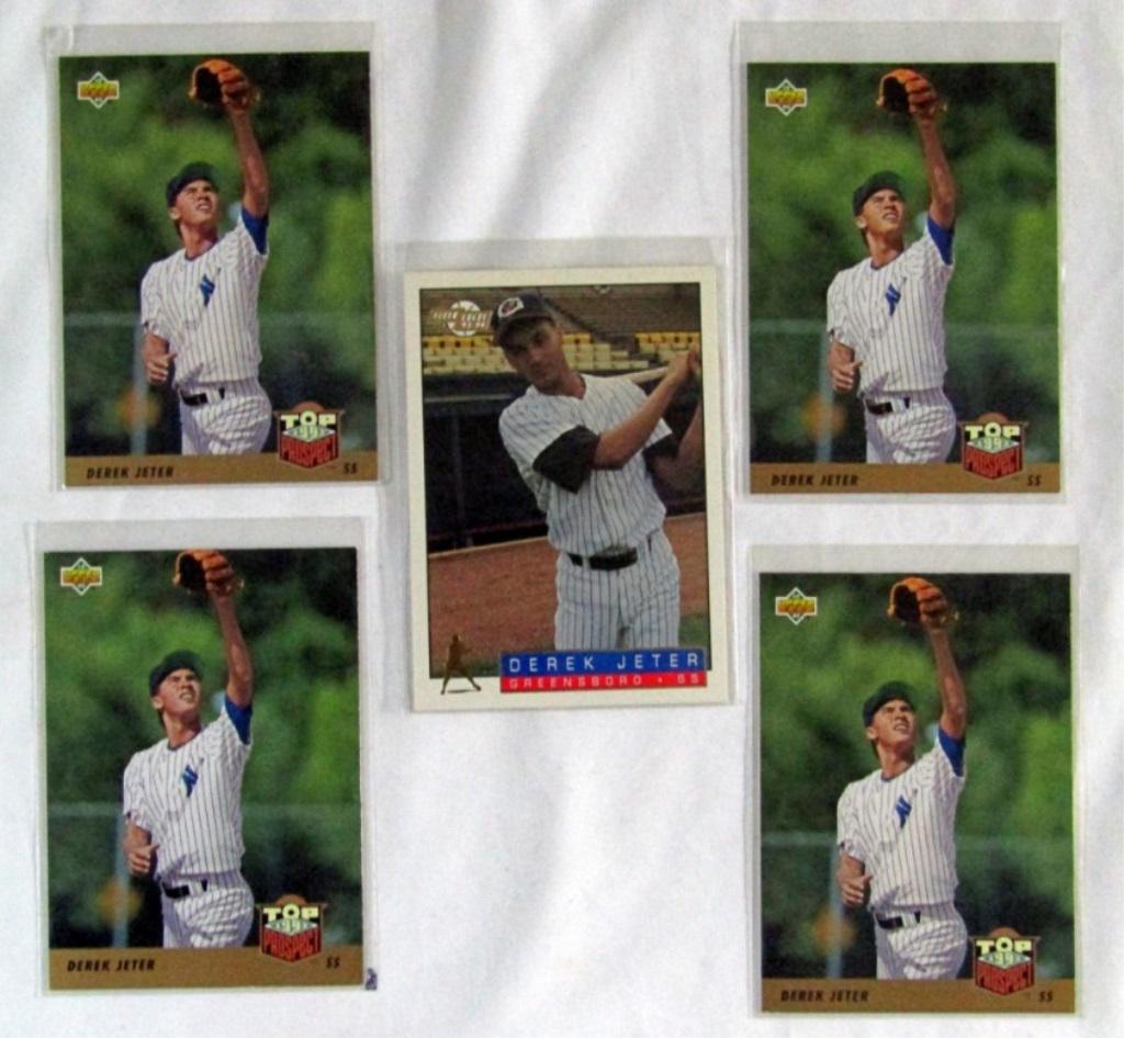 (4) 1993 UPPER DECK (1) 93 FLEER EXCEL JETER (R) (1 of 2)
