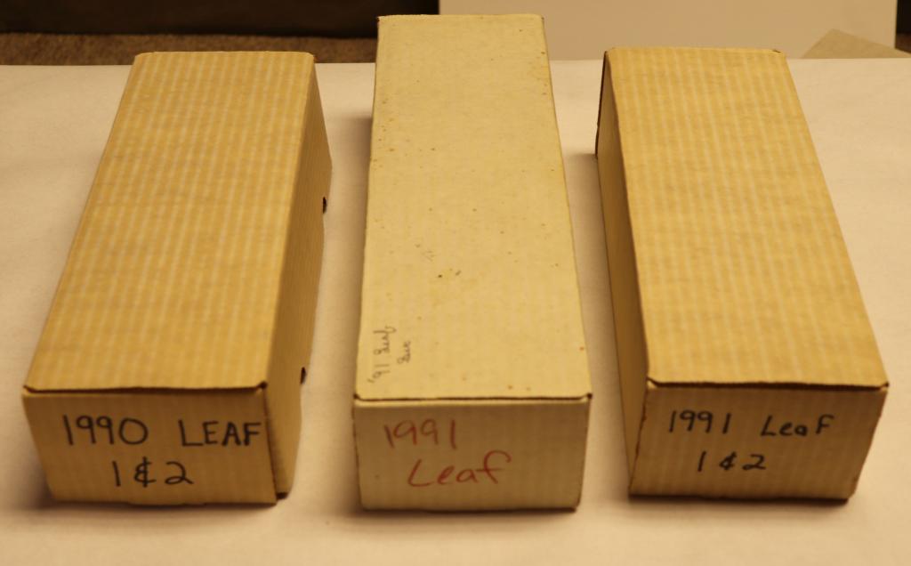 1990-91 Leaf & Fleer Ultra Baseball Sets (1 of 3)