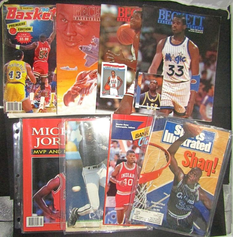 (8) BASKETBALL / JORDAN COVER MAGAZINES (1 of 5)