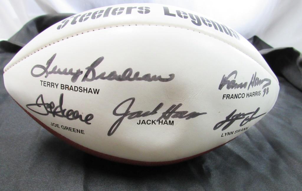 Steelers Legends Auto Football (1 of 7)