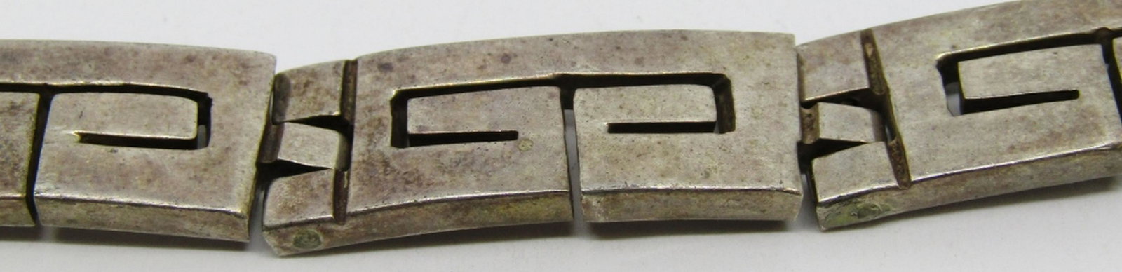 TN-296 MEXICO STERLING MEN'S PANEL BRACELET (1 of 3)