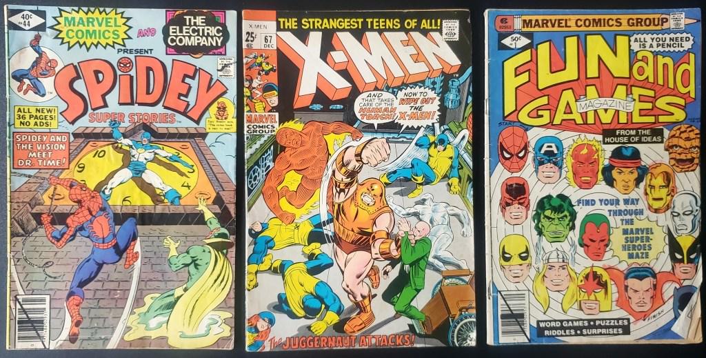 1979 #1 MARVEL FUN AND GAMES COMIC plus (1 of 2)