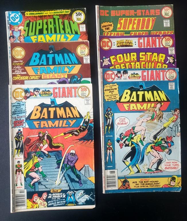 (6) DC GIANT 50c ISSUE COMIC BOOKS (1 of 5)