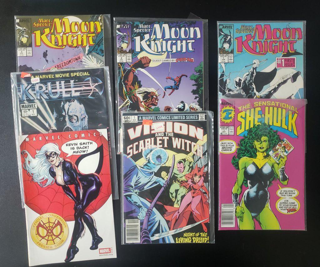 (5) MARVEL #1 COMIC ISSUES - CONVENTION PREVIEW, (1 of 1)