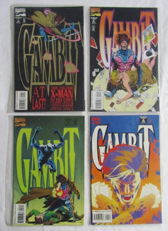 (4) MARVEL COMICS - GAMBIT; (1 of 2)