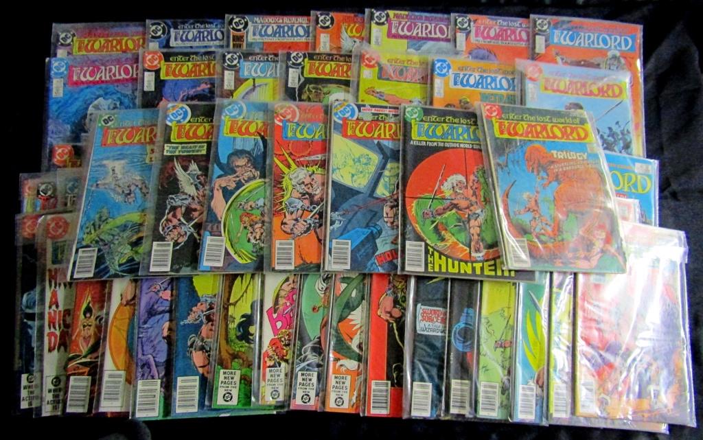 (116) DC THE WARLORD COMIC BOOKS! (1 of 3)