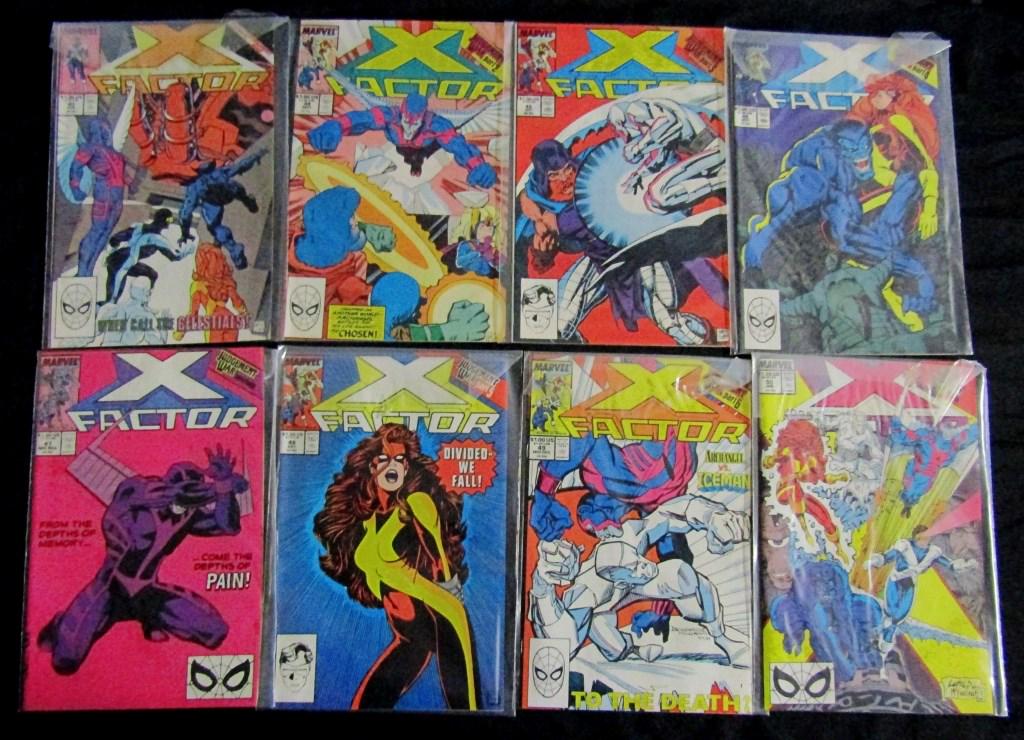 (8) MARVEL X FACTOR - JUDGEMENT WAR  #43 - 50 COMI (1 of 2)