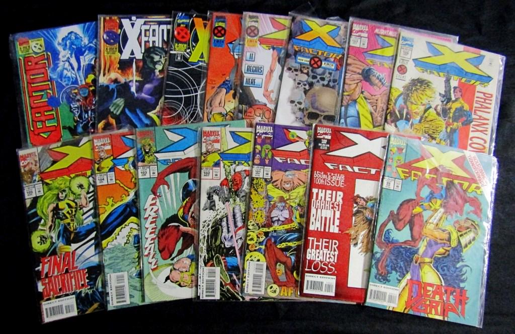 (15) MARVEL X FACTOR COMIC BOOKS; ISSUES #99 - 114 (1 of 3)