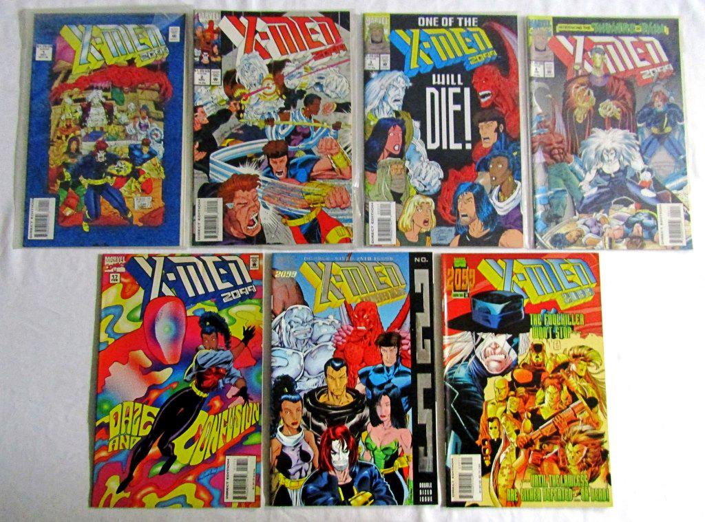 (7) MARVEL X-MEN 2099 COMICS; (1 of 2)