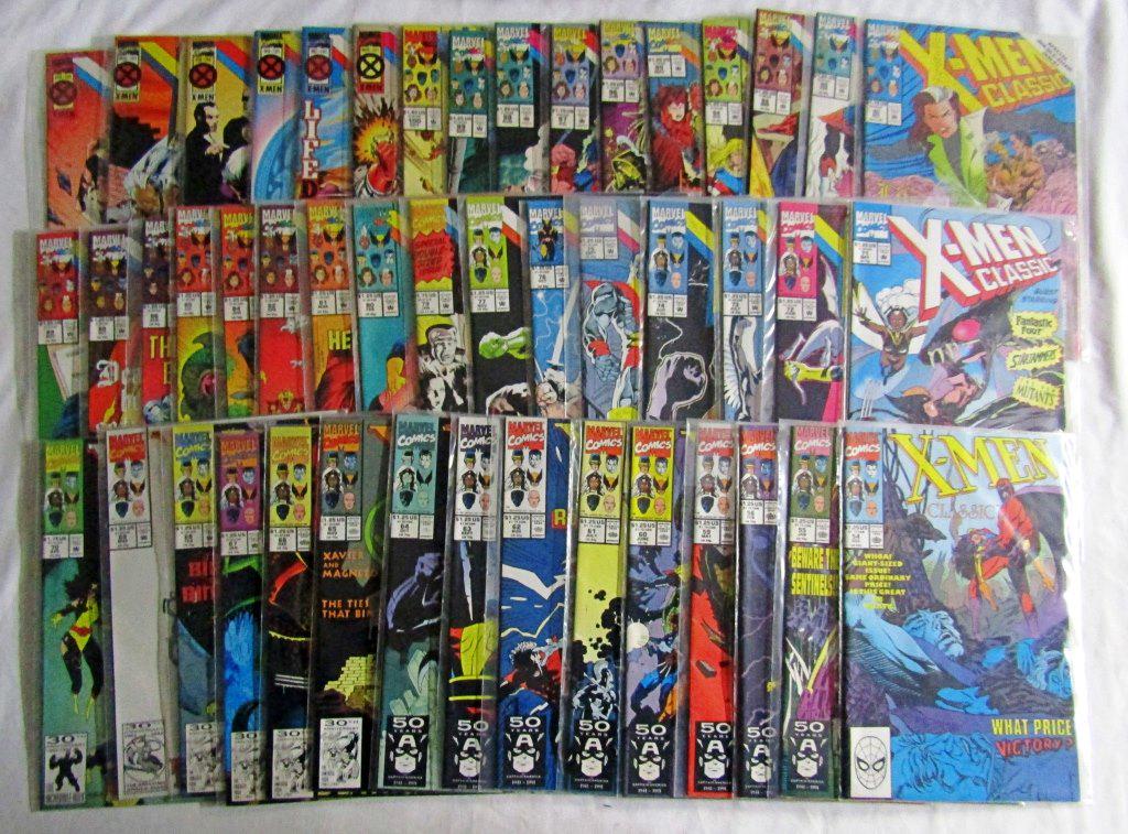 (48) MARVEL X-MEN CLASSIC COMIC BOOK LOT! (1 of 2)