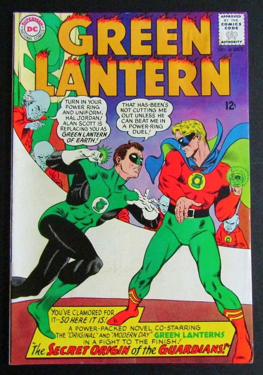 1965 DC COMICS GREEN LANTERN #40 KEY ISSUE (1 of 2)