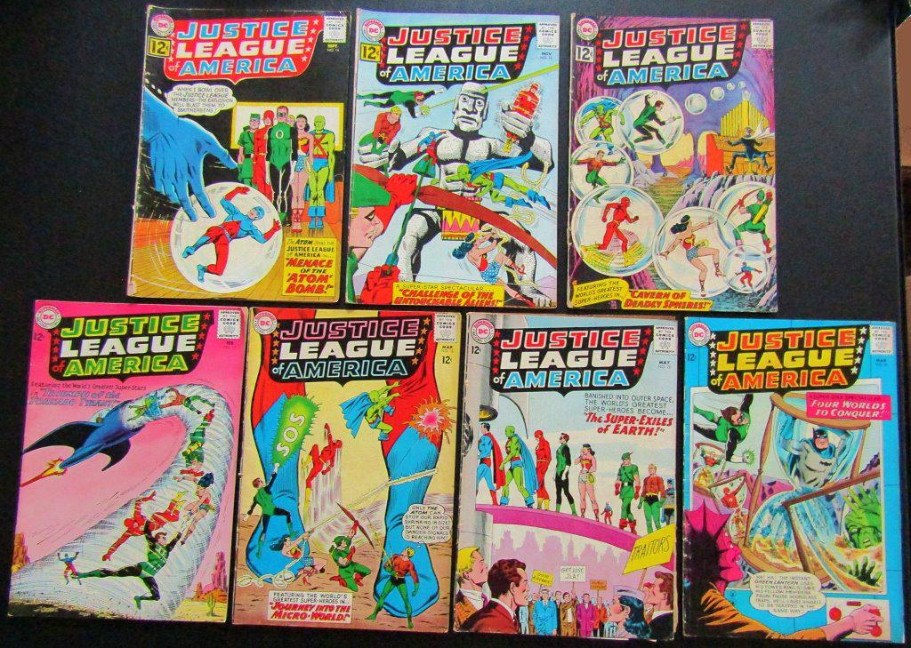 (7) DC COMICS 12c - JUSTICE LEAGUE of AMERICA (1 of 2)