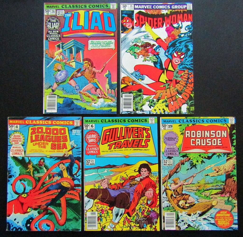 5-Marvel 50cent Comics (mix) (1 of 3)