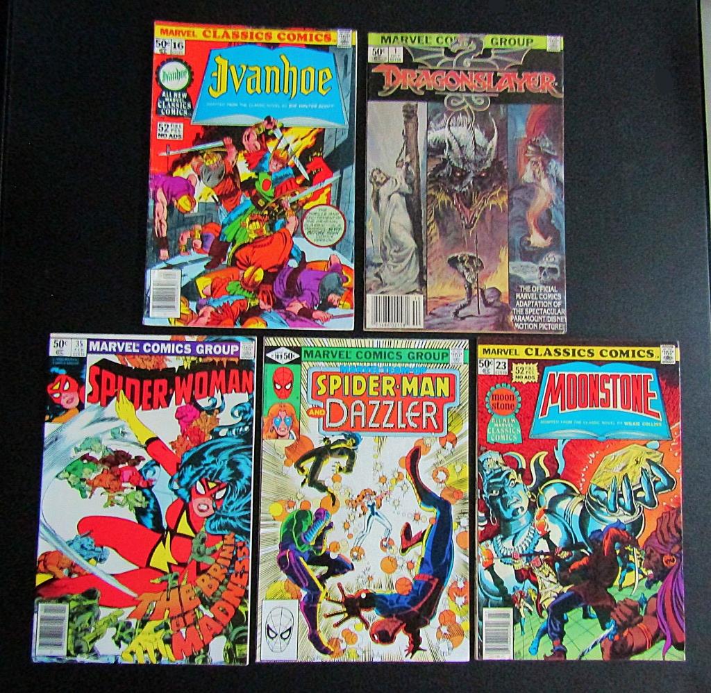 5-Marvel 50cent Comics (mix) (1 of 3)