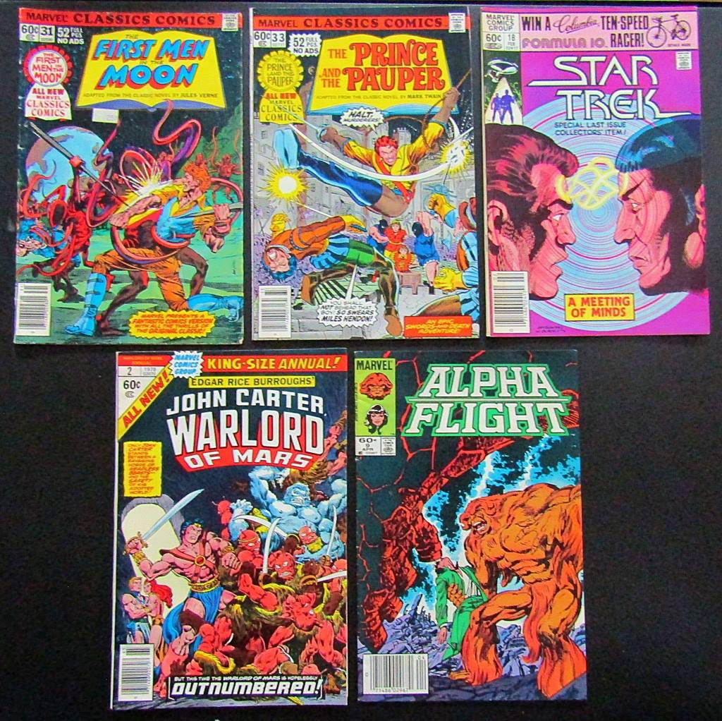 5-Marvel 60cent Comics (mix) (1 of 2)