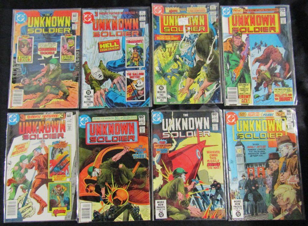 8-Dc 50-60cent Comics (The Unknown Soldier) (1 of 2)