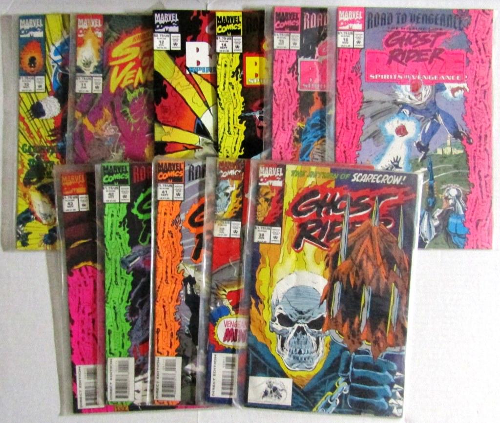 (11) MARVEL GHOST RIDER 1990's LOT (1 of 2)